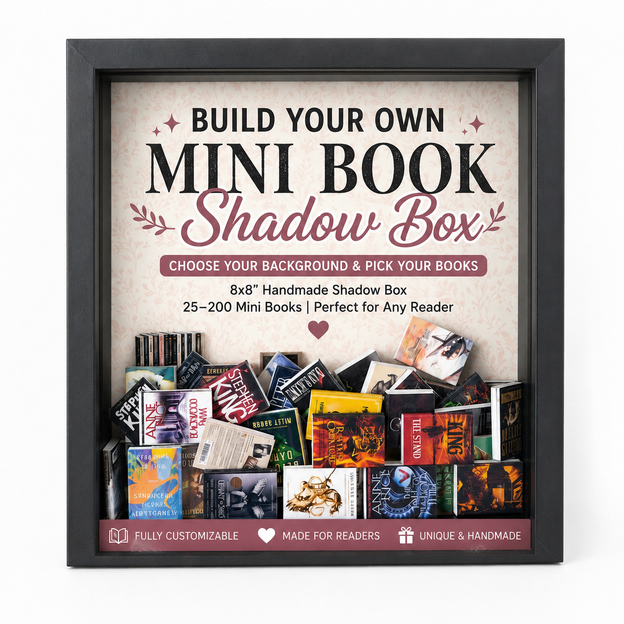 Build Your Own Mini Book Shadow Box